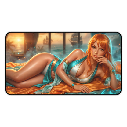 One Piece Mouse Pad, Nami Desk Mat, Anime Mouse Pad XXL