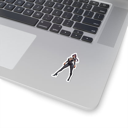Yoruichi Sticker – Anime Warrior Vinyl Sticker for Laptops, Journals & Indoor Decor