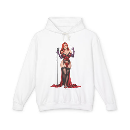 Худі з капюшоном Джессіка Реббіт | Ретро худі в стилі пін-ап | Мультяшний пуловер-бомба