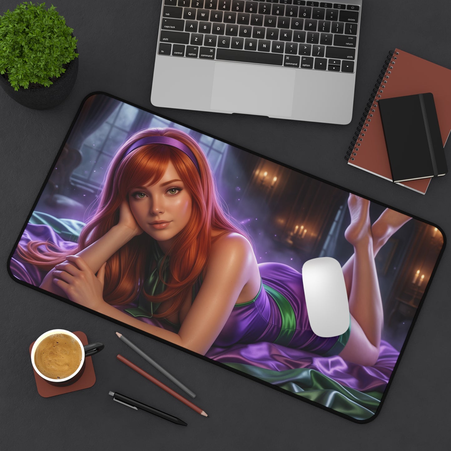 Scooby-Doo Mouse Pad, Daphne Blake Desk Mat, Anime Decor