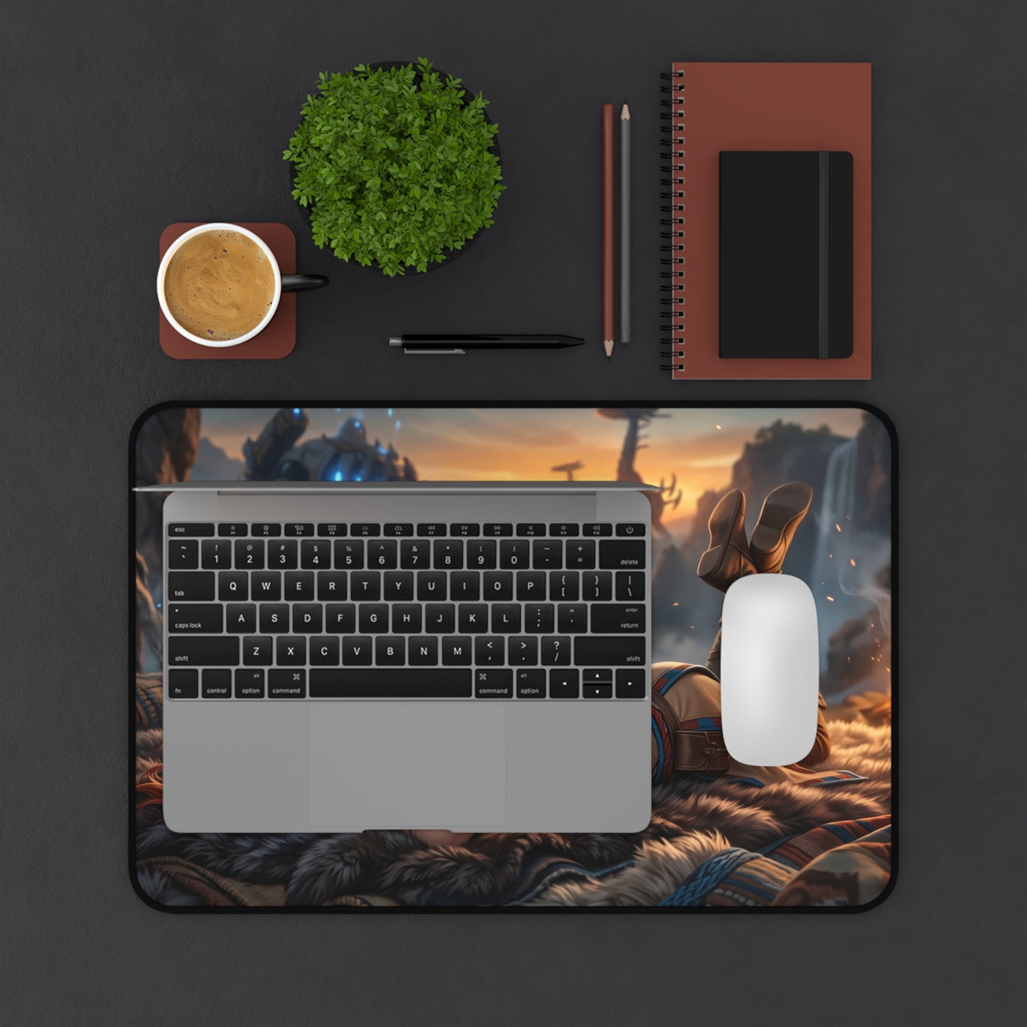 Horizon Mouse Pad, Aloy Desk Mat, Gamer Gift XXL