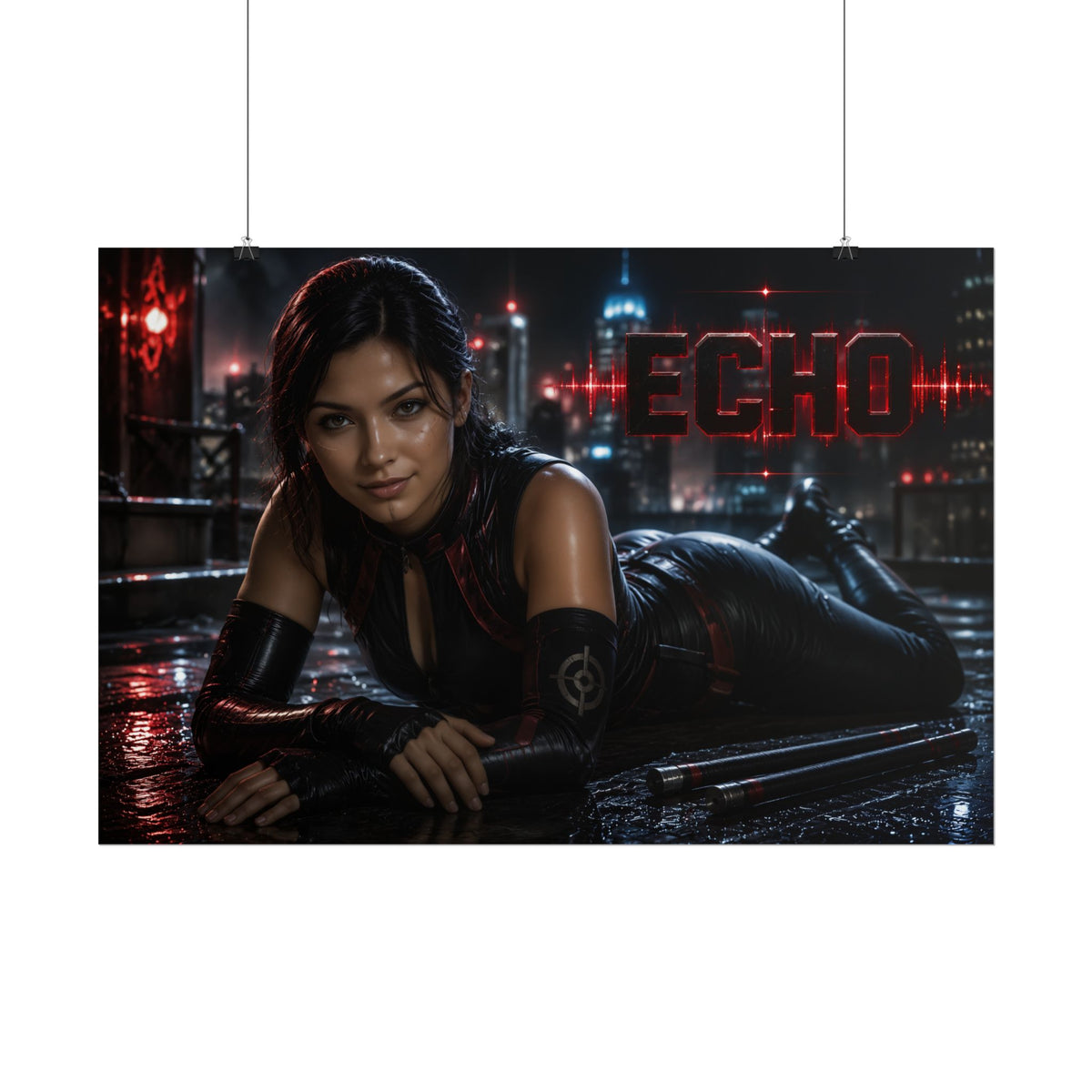 Echo Comic Poster Character Wall Art Collector Room Decor Art Print