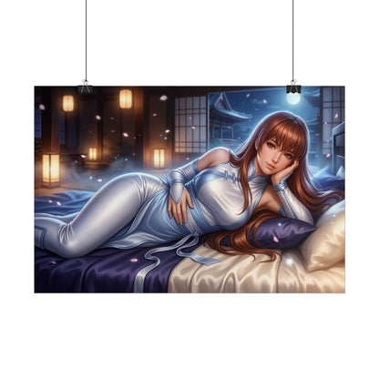Kasumi Poster, Dead or Alive Wall Art, Gaming Print Decor