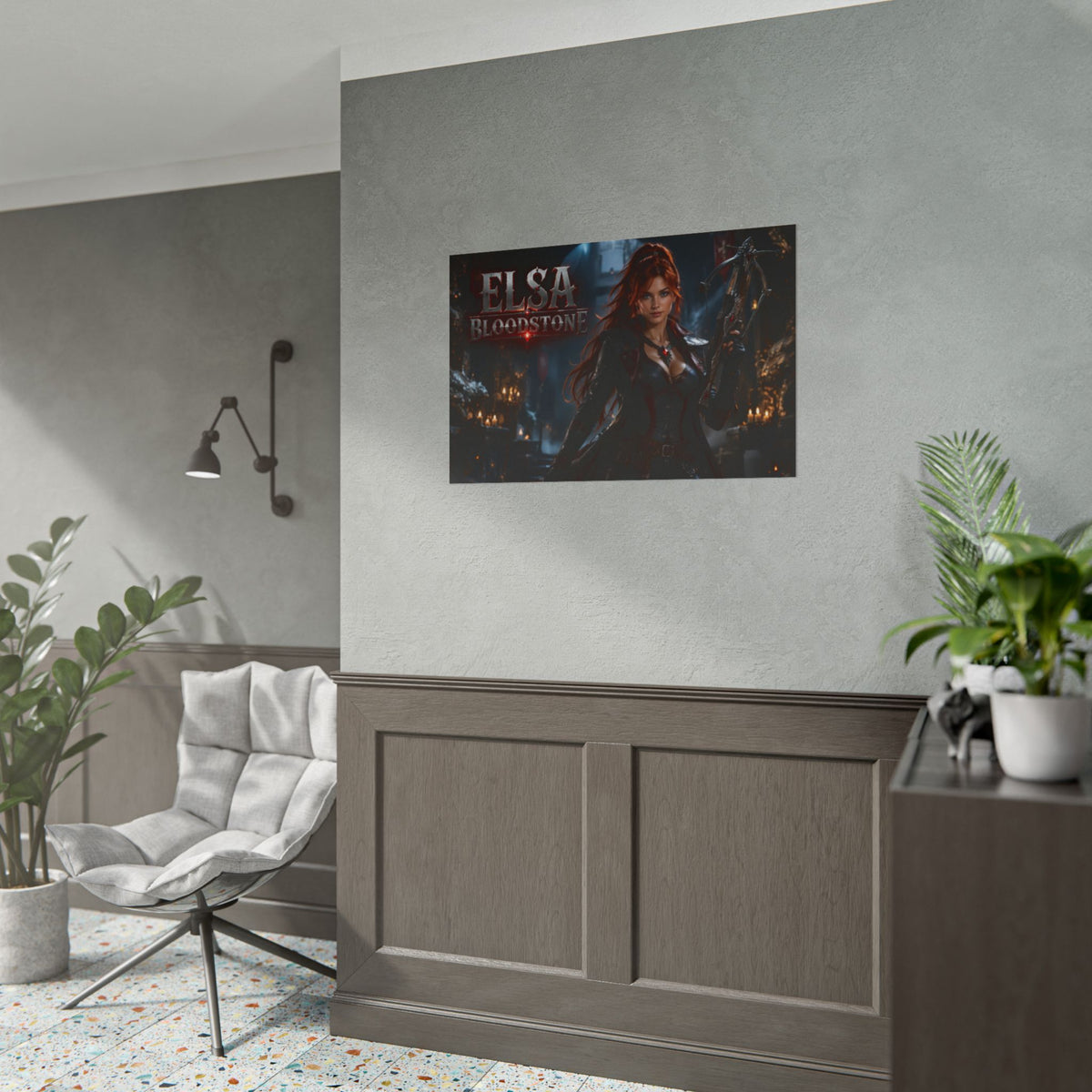 Elsa Bloodstone Comic Poster Character Wall Art Collector Room Decor Art Print