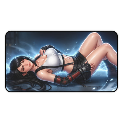Final Fantasy Mouse Pad, Tifa Desk Mat, Anime Mouse Pad