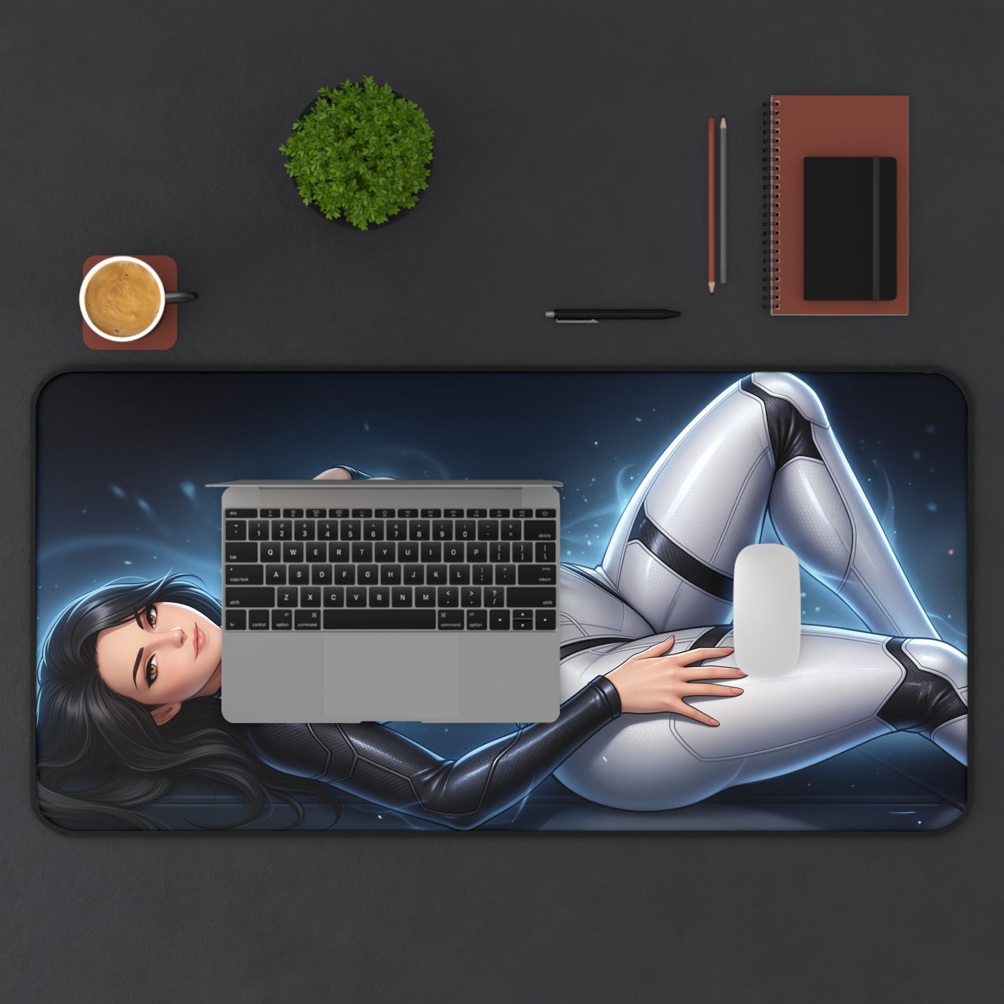 Mass Effect Mouse Pad, Miranda Desk Mat, Large Desk Pad