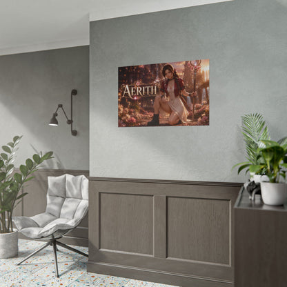 Fantasy Wall Art Aerith Gainsborough Poster Room Decor Collector Gift Art Print