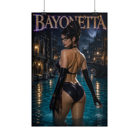 Gaming Wall Art Bayonetta Poster Bedroom Game Room Decor Art Print
