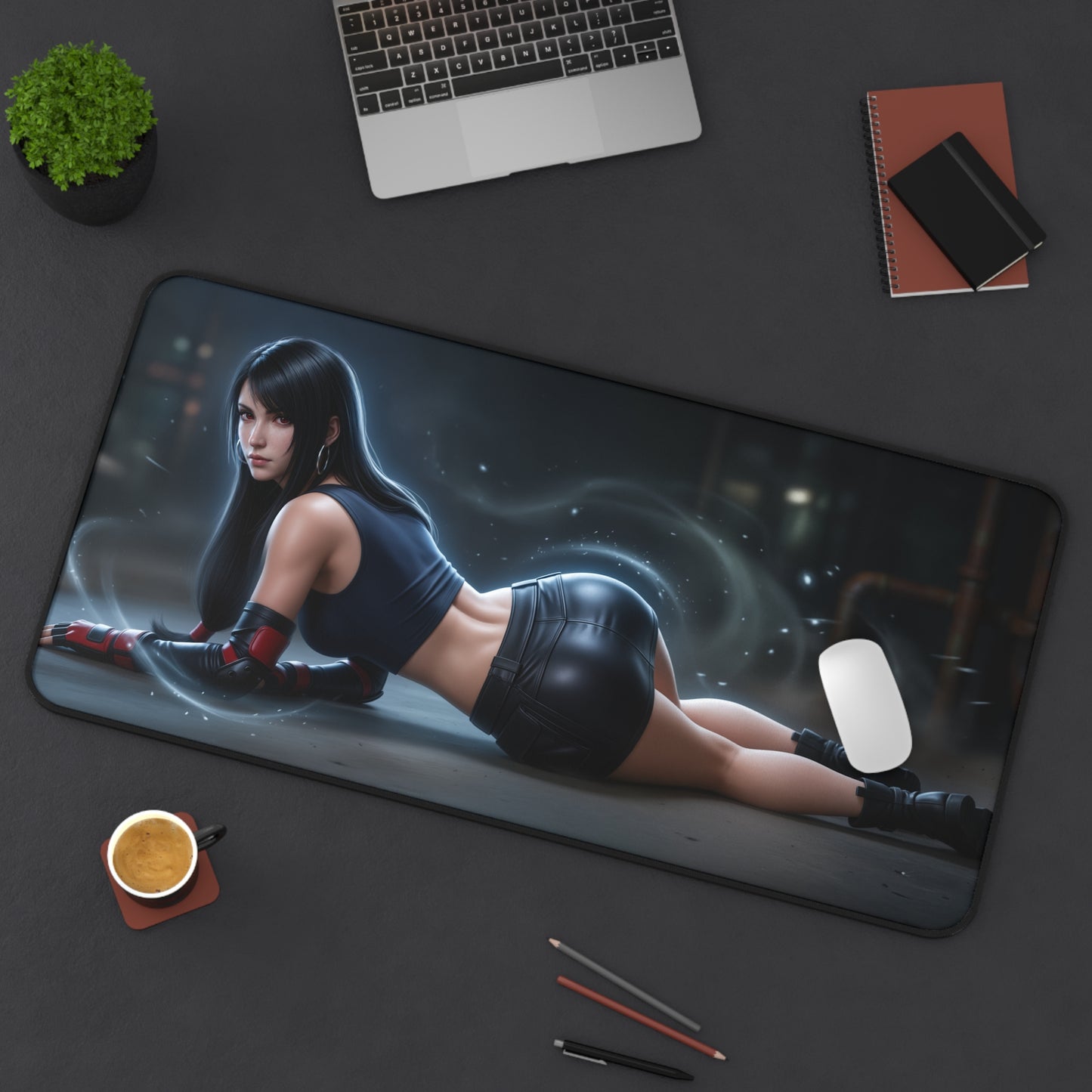 Final Fantasy Mouse Pad, Tifa Desk Mat, Gamer Gift XXL