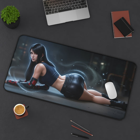 Final Fantasy Mouse Pad, Tifa Desk Mat, Gamer Gift XXL