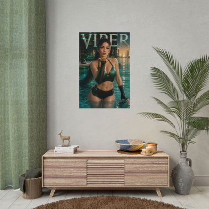 Gaming Wall Art Viper Valorant Poster Bedroom Game Room Decor Art Print