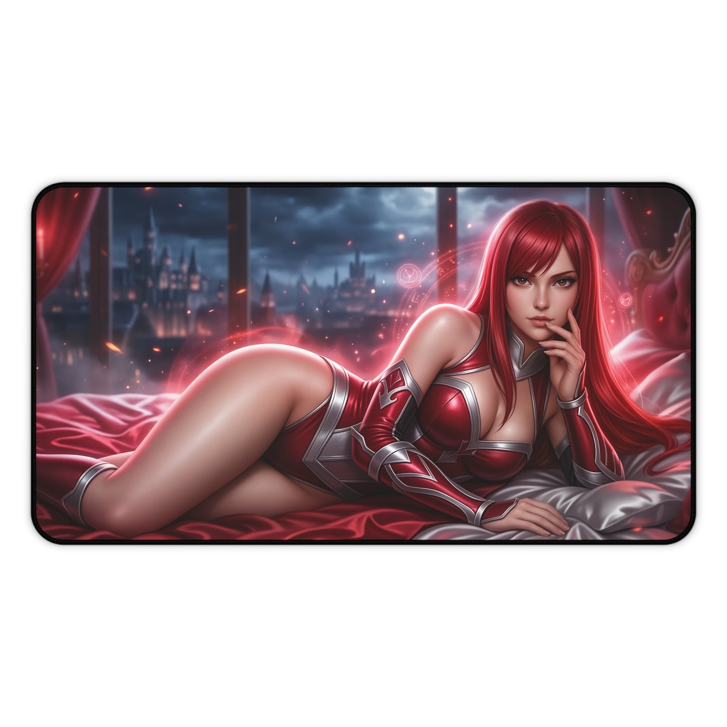 Fairy Tail Mouse Pad, Erza Scarlet Desk Mat, Gamer Gift