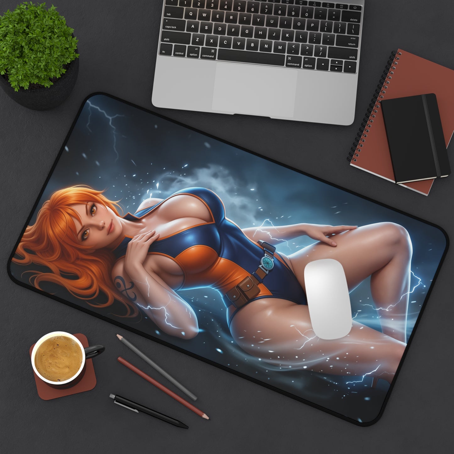 One Piece Mouse Pad, Nami Desk Mat, Anime Mouse Pad XXL