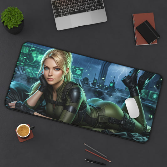 Mortal Kombat Mouse Pad, Sonya Desk Mat, Gamer Gift XXL