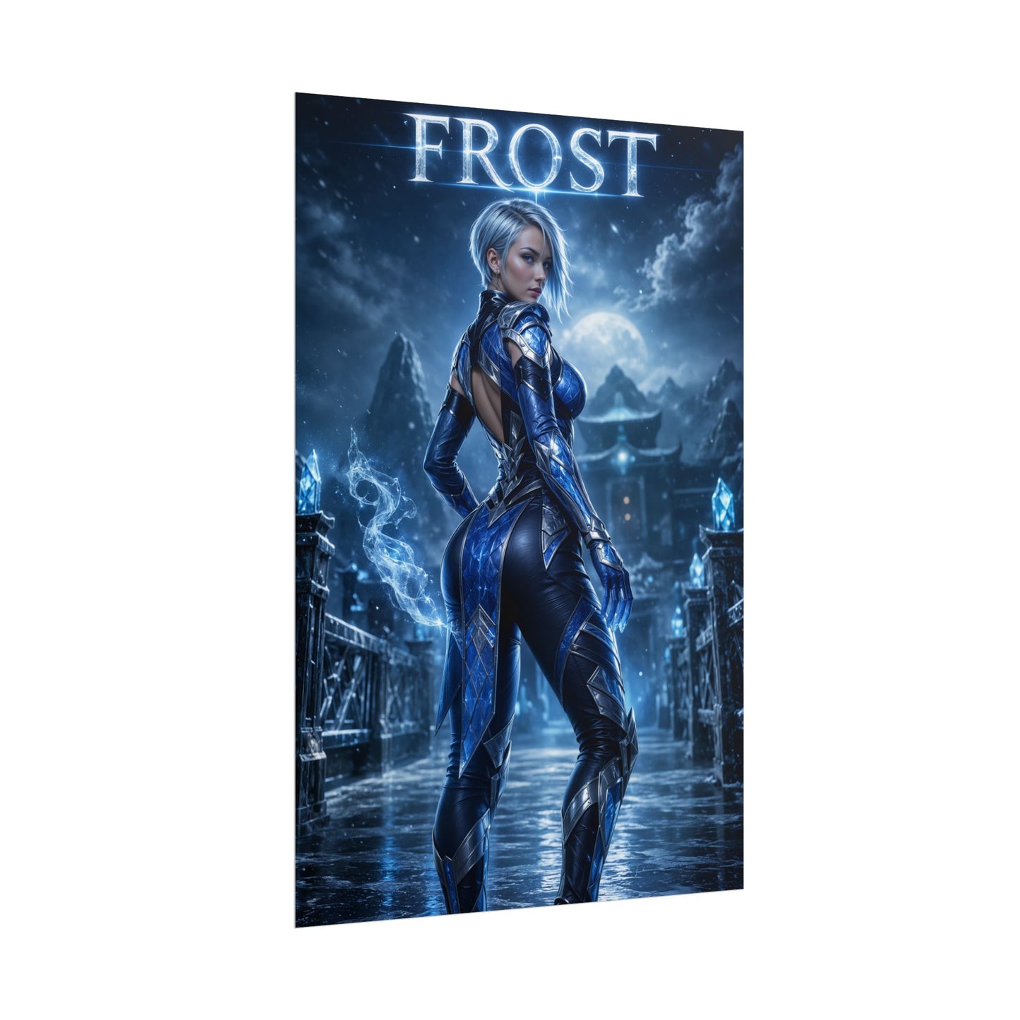 Mortal Kombat Frost Poster Fighting Game Wall Art Print Decor