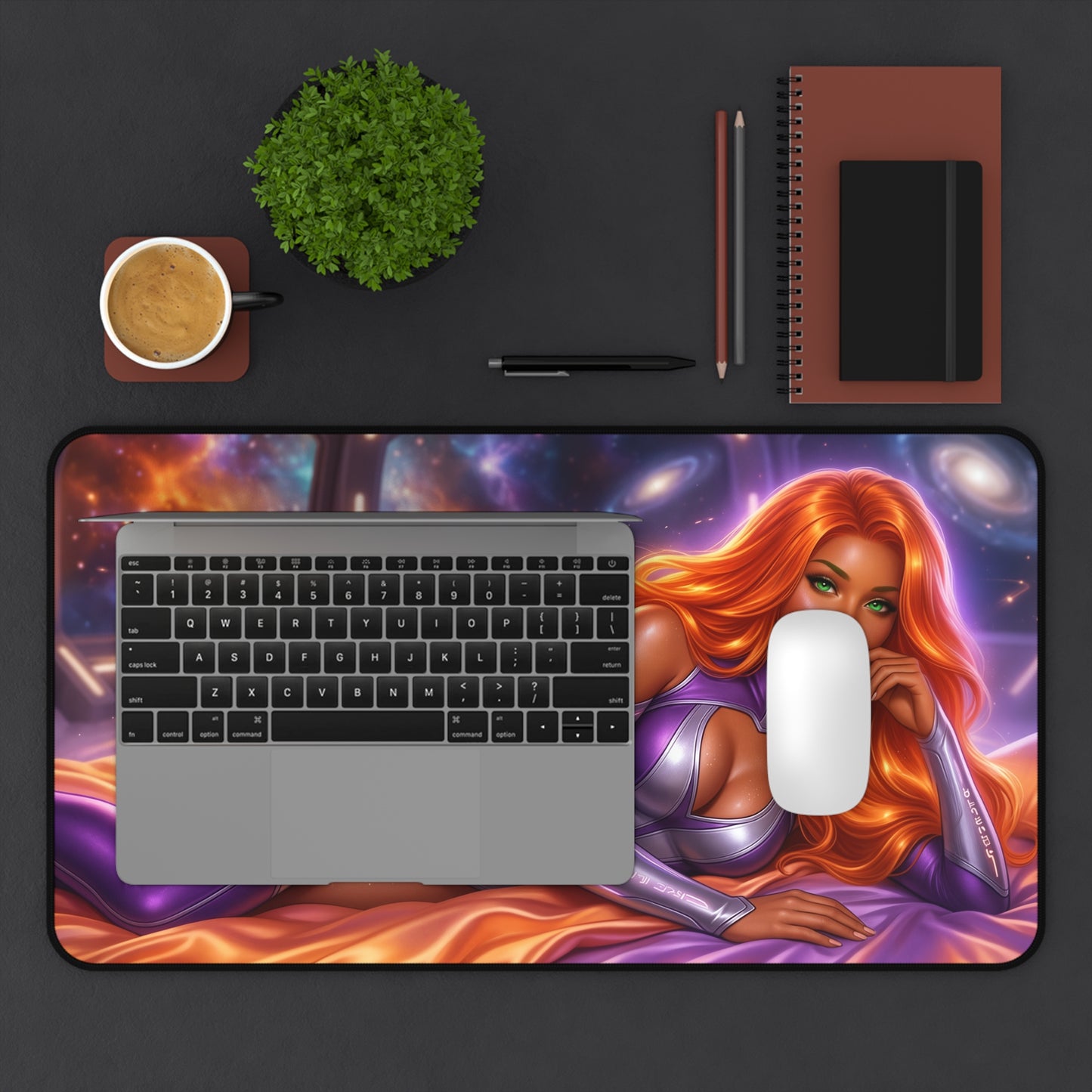 DC Comics Mouse Pad, Starfire Desk Mat, Gamer Gift XXL