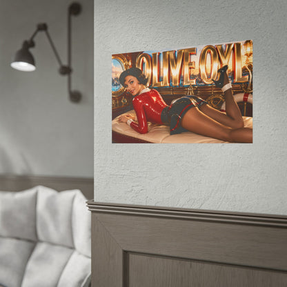 Olive Oyl Popeye Poster Retro Cartoon Wall Art Room Decor Collectible Print
