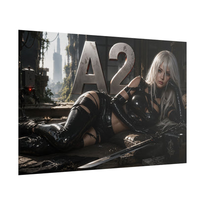 A2 NieR Wall Art Poster Gaming Decor Collectible Gamer Gift Collectible Print
