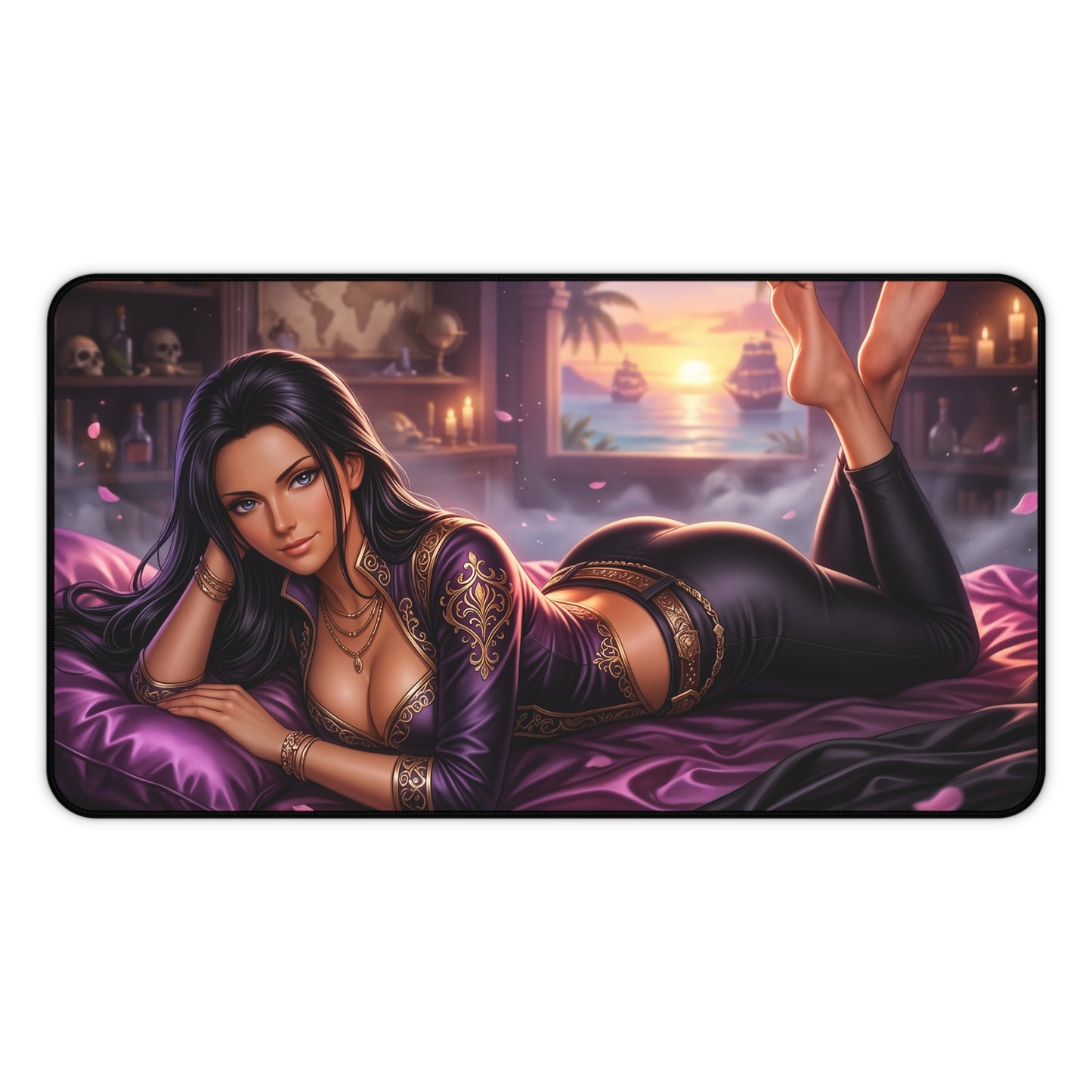 One Piece Mouse Pad, Nico Robin Desk Mat, Anime Decor
