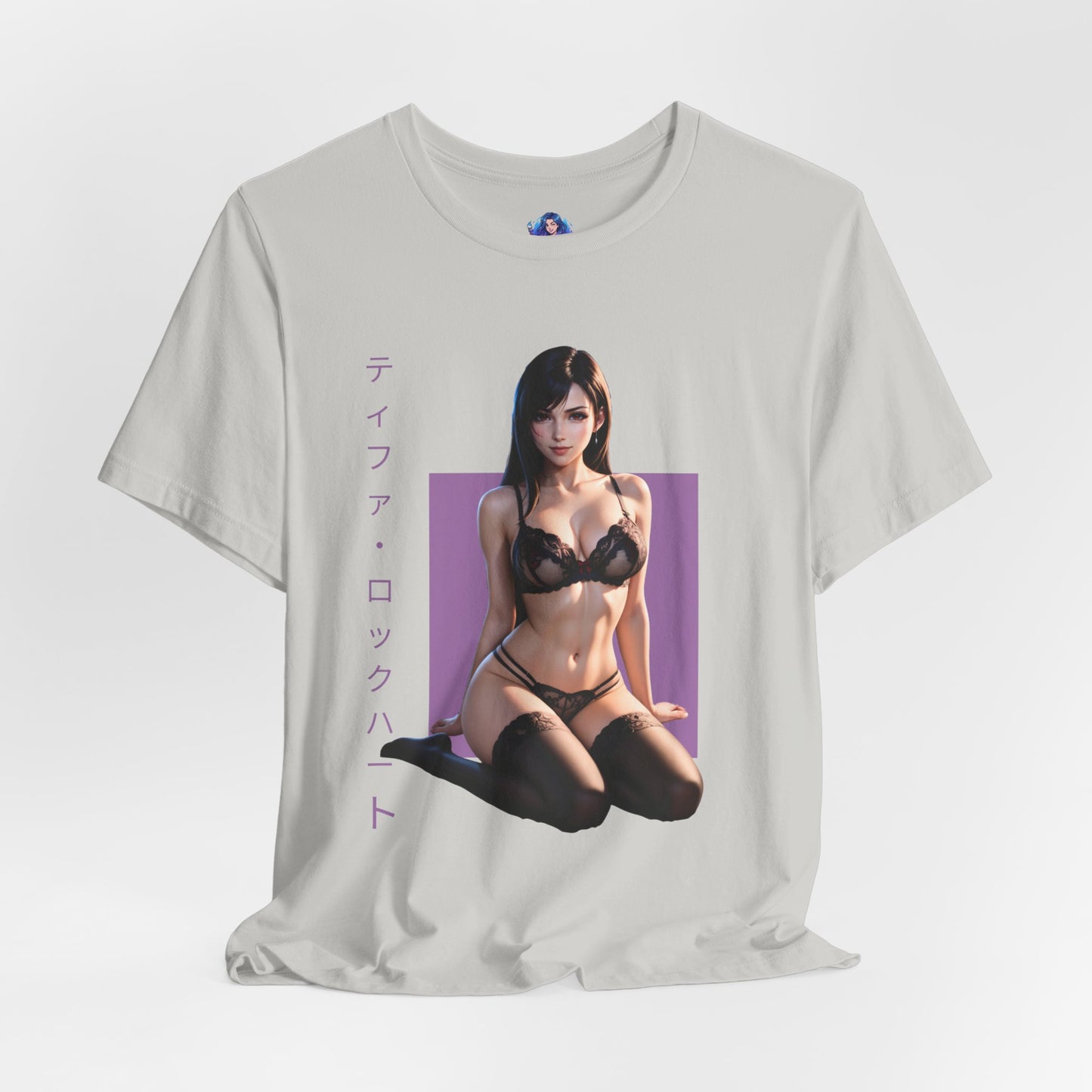 Tifa Lockhart T-Shirt | Final Fantasy VII Shirt für Otaku- und Gamer-Fans | Shirt für starke Heldinnen