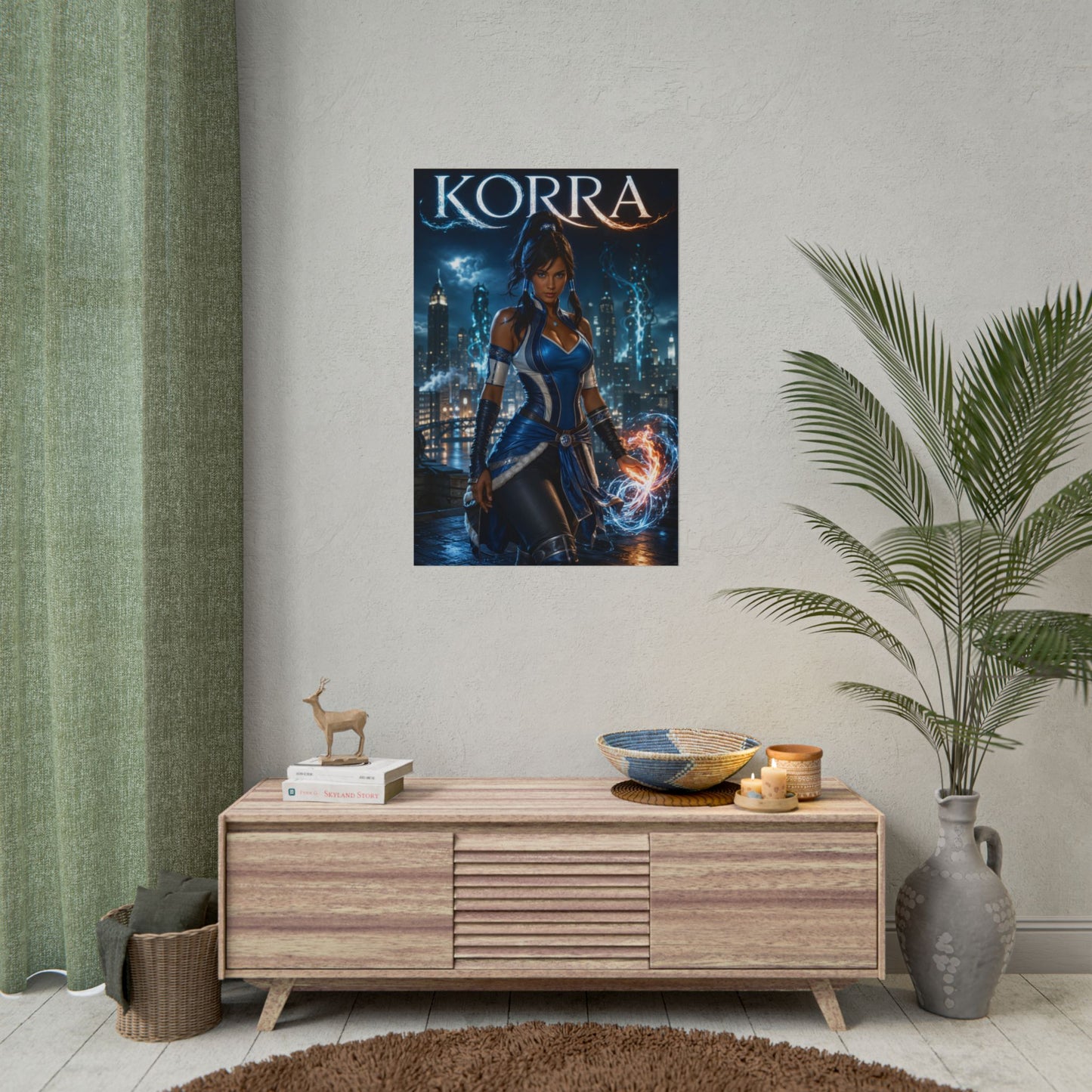 Legend of Korra Poster Avatar Korra Wall Art Print Decor