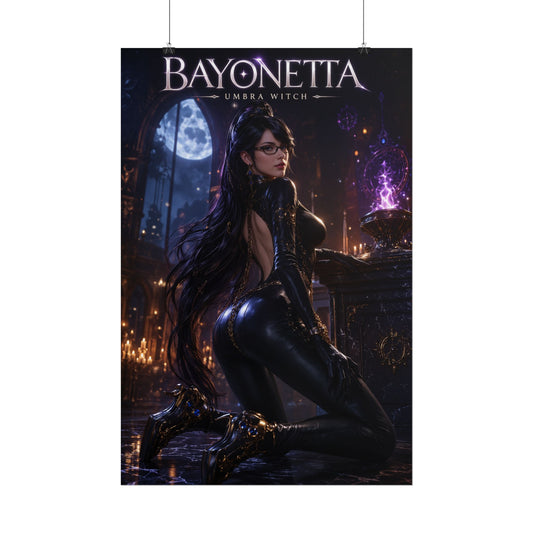 Bayonetta Video Game Wall Decor Poster for Gamers