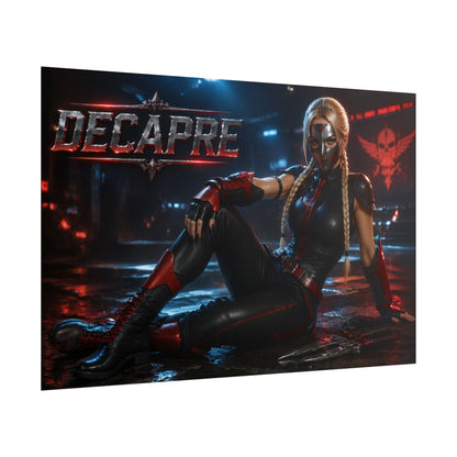 Decapre Gaming Poster Wall Art Gamer Room Decor Collectible Print