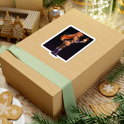 Starfire-Aufkleber – Kosmisches Mädchen-Vinylaufkleber für Laptops, Notizbücher &amp; Ausrüstung