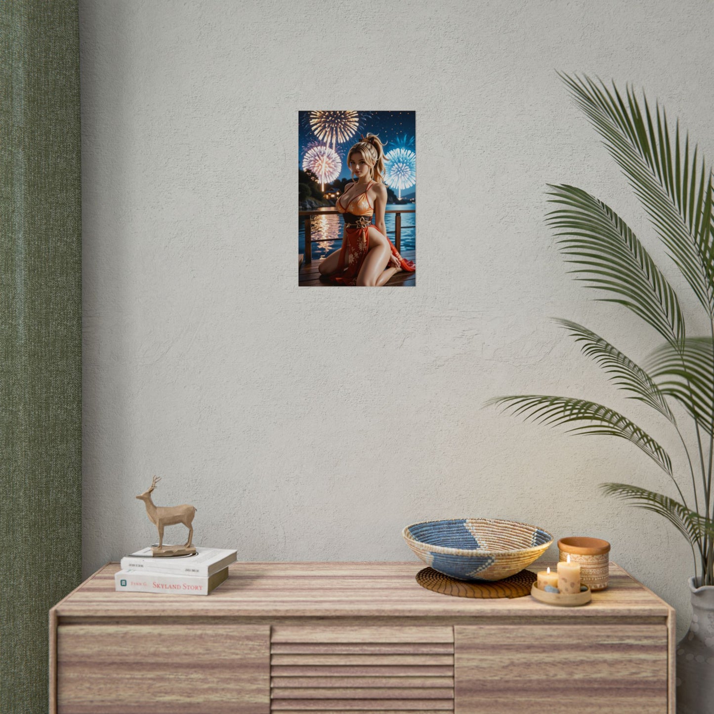 Плакат Йоімія | Настінне мистецтво аніме Вайфу для спальні отаку або інсталяції