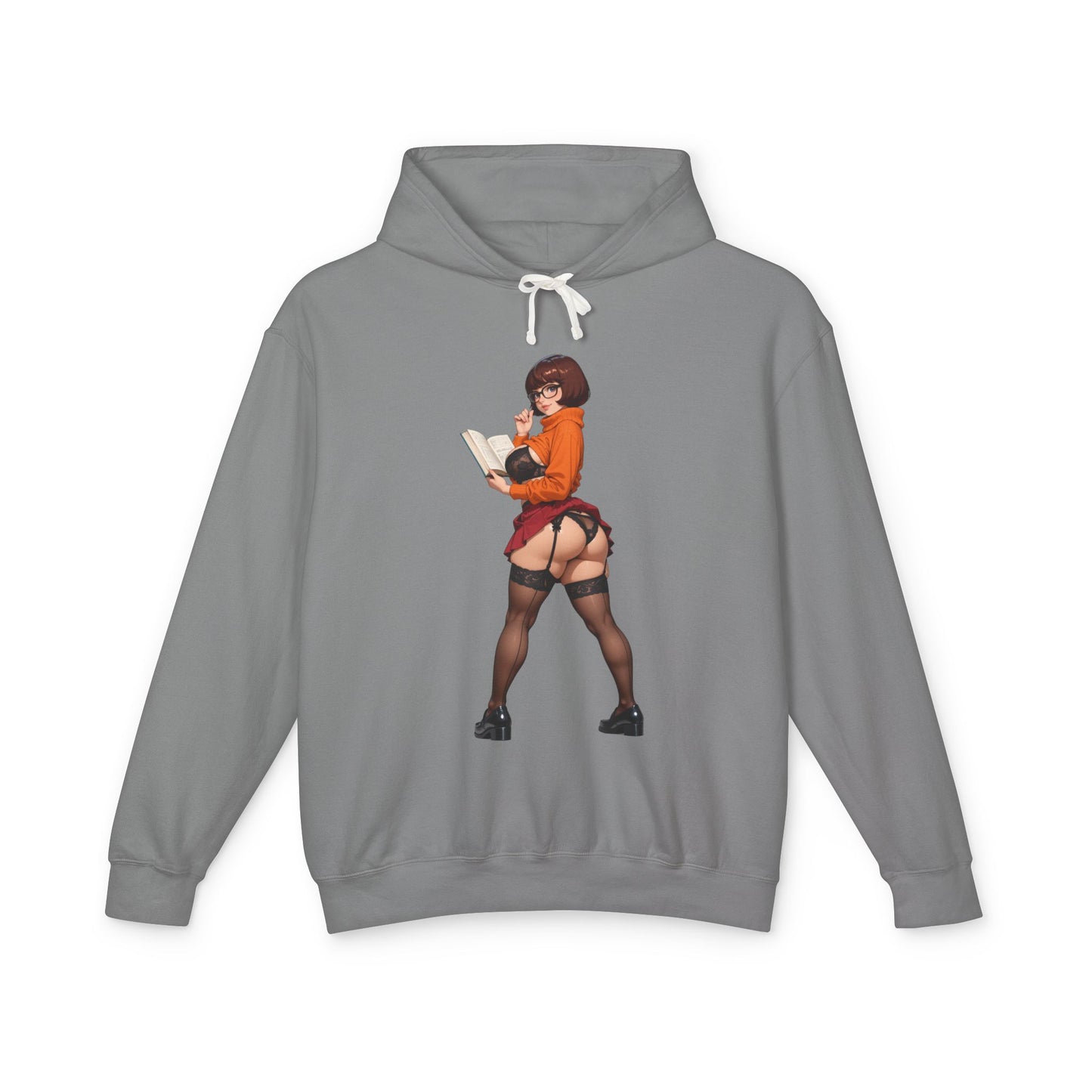 Velma-Hoodie | Niedlicher Cartoon-Hoodie | Anime-Pullover mit mysteriösem Mädchen