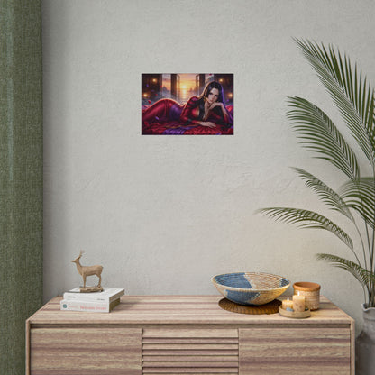 Boa Hancock Poster, One Piece Wall Art, Anime Print, Gamer Decor