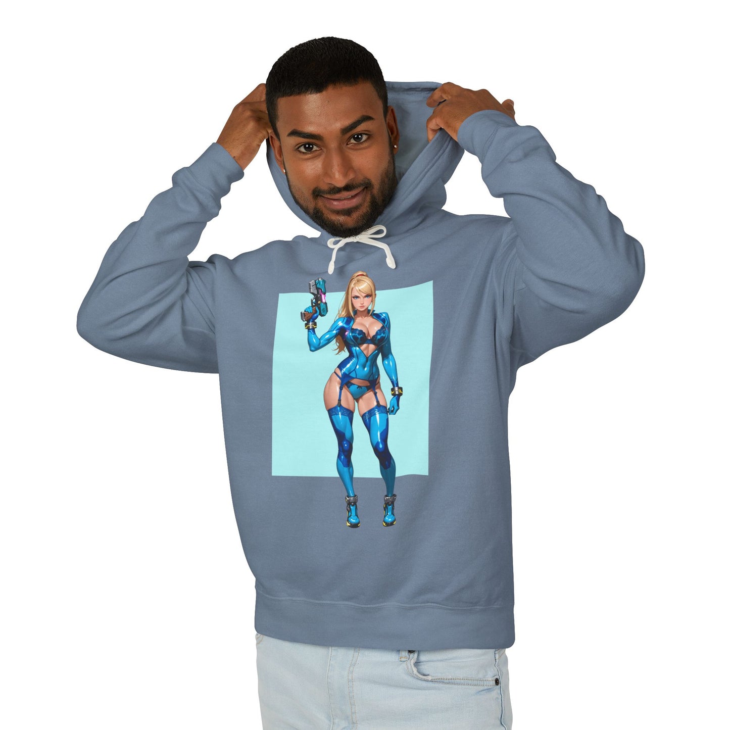 Samus Aran Hoodie | Cosmic Hunter Hoodie | Anime-Weltraumkrieger-Pullover