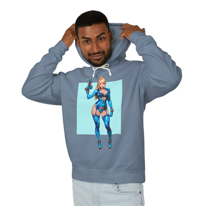 Samus Aran Hoodie | Cosmic Hunter Hoodie | Anime-Weltraumkrieger-Pullover