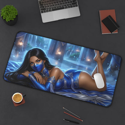 Mortal Kombat Mouse Pad, Kitana Desk Mat, Gamer Gift XXL