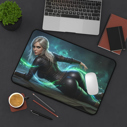 The Witcher Mouse Pad, Ciri Desk Mat, Gamer Room Decor