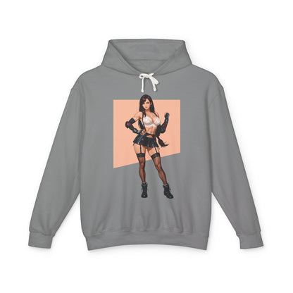 Худі з Тіфою Локхарт | Худі з аніме-героїнею | Елегантний фентезійний пуловер