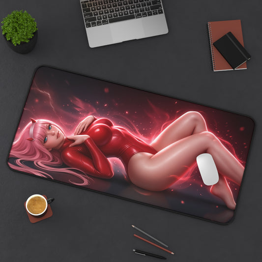 Darling in the Franxx Mouse Pad, Zero Two Desk Mat, XXL