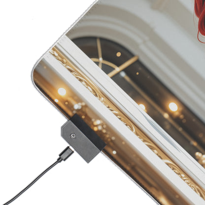 Jessica Rabbit Schreibtischunterlage – LED RGB-Pad, stylisches Waifu-Anime-Girl-Setup