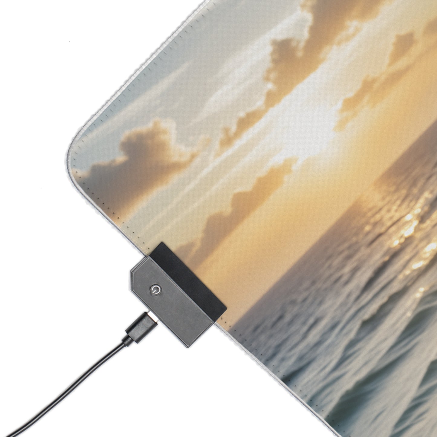 Килимок для столу Nami – світлодіодний RGB-підсвітлювальний килимок, ігровий комплект із зображенням дівчини з аніме Waifu