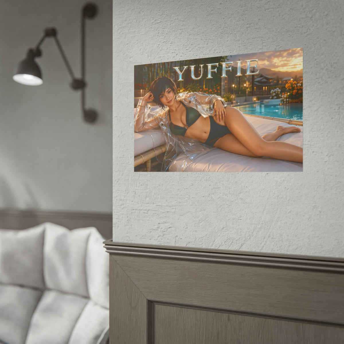 Yuffie Kisaragi Gaming Poster Wall Art Gamer Room Decor Collectible Print