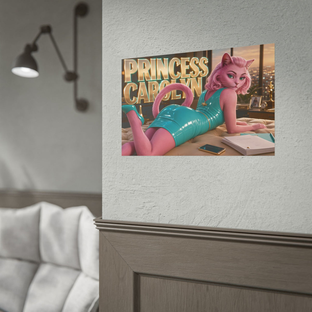 Princess Carolyn BoJack Horseman Wall Art Poster Character Decor Collector Gift
