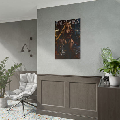 Balalaika Black Lagoon Poster Anime Wall Art Manga Style Bedroom Room Decor