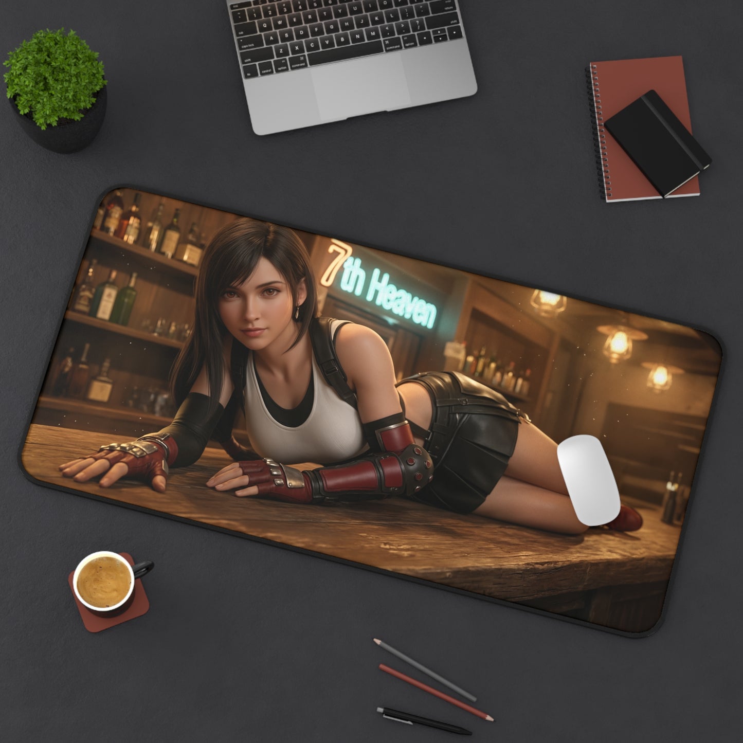 tifa lockhart mouse pad final fantasy anime desk mat
