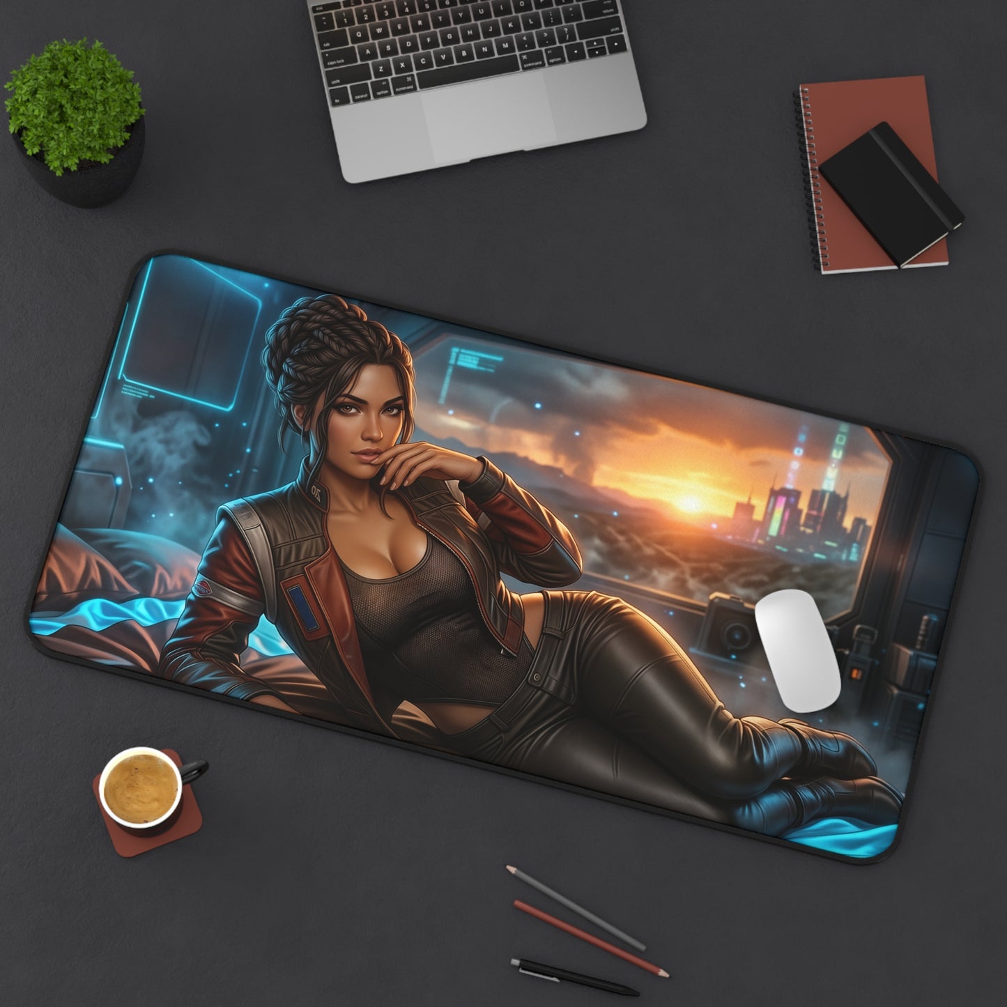 Cyberpunk 2077 Mouse Pad, Panam Palmer Desk Mat, XXL Pad