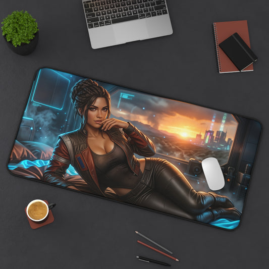 Cyberpunk 2077 Mouse Pad, Panam Palmer Desk Mat, XXL Pad