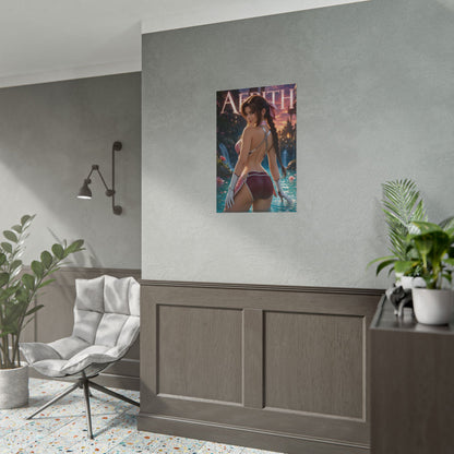 Aerith Gainsborough Fantasy Wall Decor Poster Bedroom Office Collectible Print