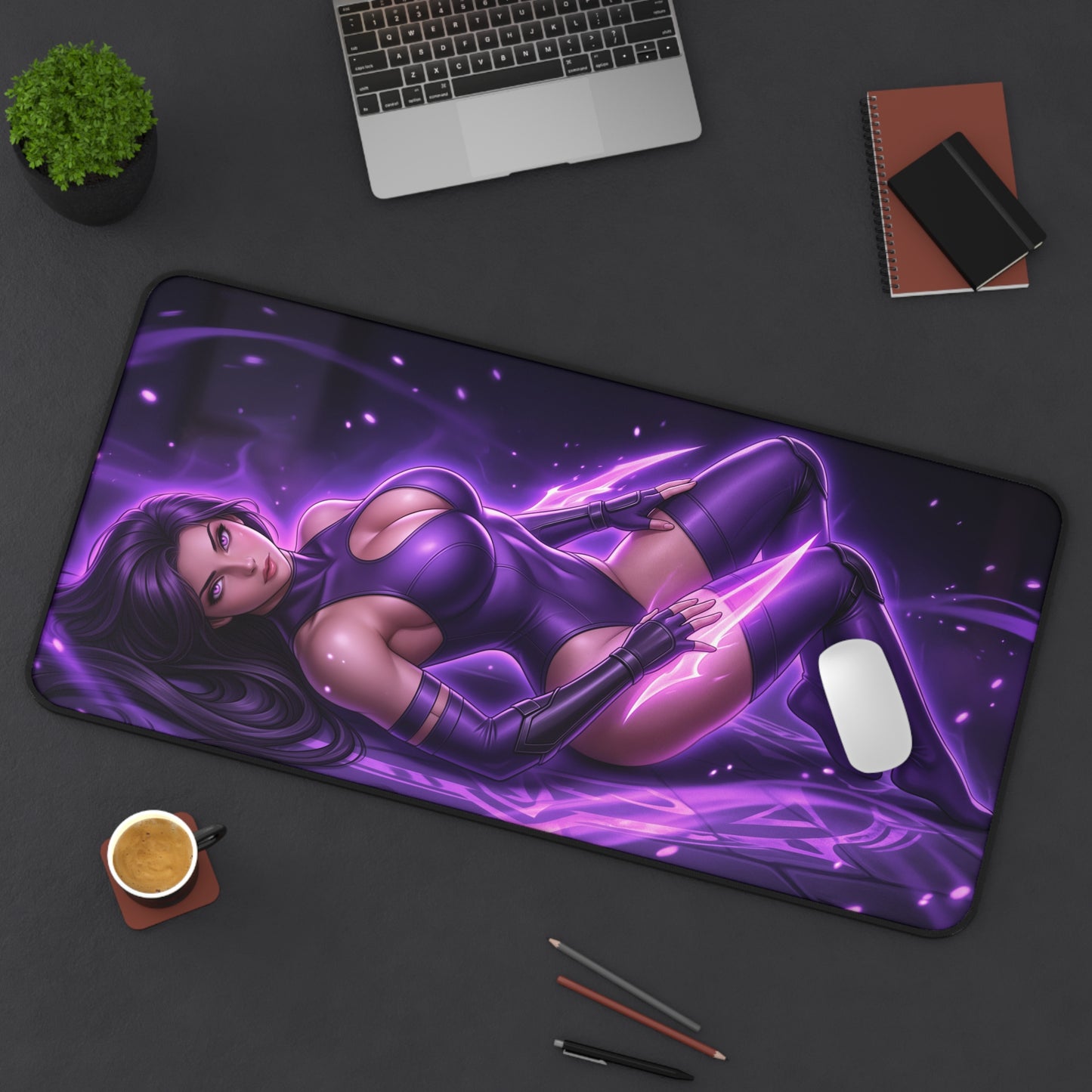 Marvel Mouse Pad, Psylocke Desk Mat, Gaming Mouse Pad XXL