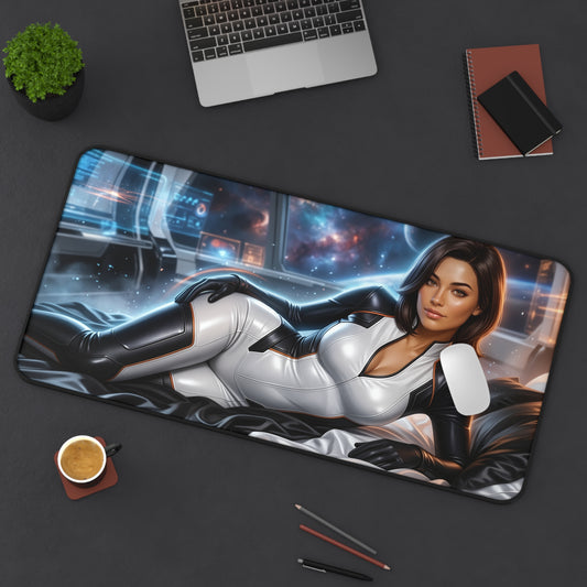 Mass Effect Mouse Pad, Miranda Desk Mat, Large Desk Pad