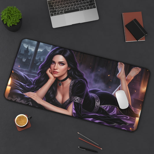 The Witcher Mouse Pad, Yennefer Desk Mat, Anime Decor XXL