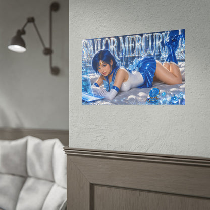 Anime Room Decor Sailor Mercury Sailor Moon Poster Wall Art Character Print